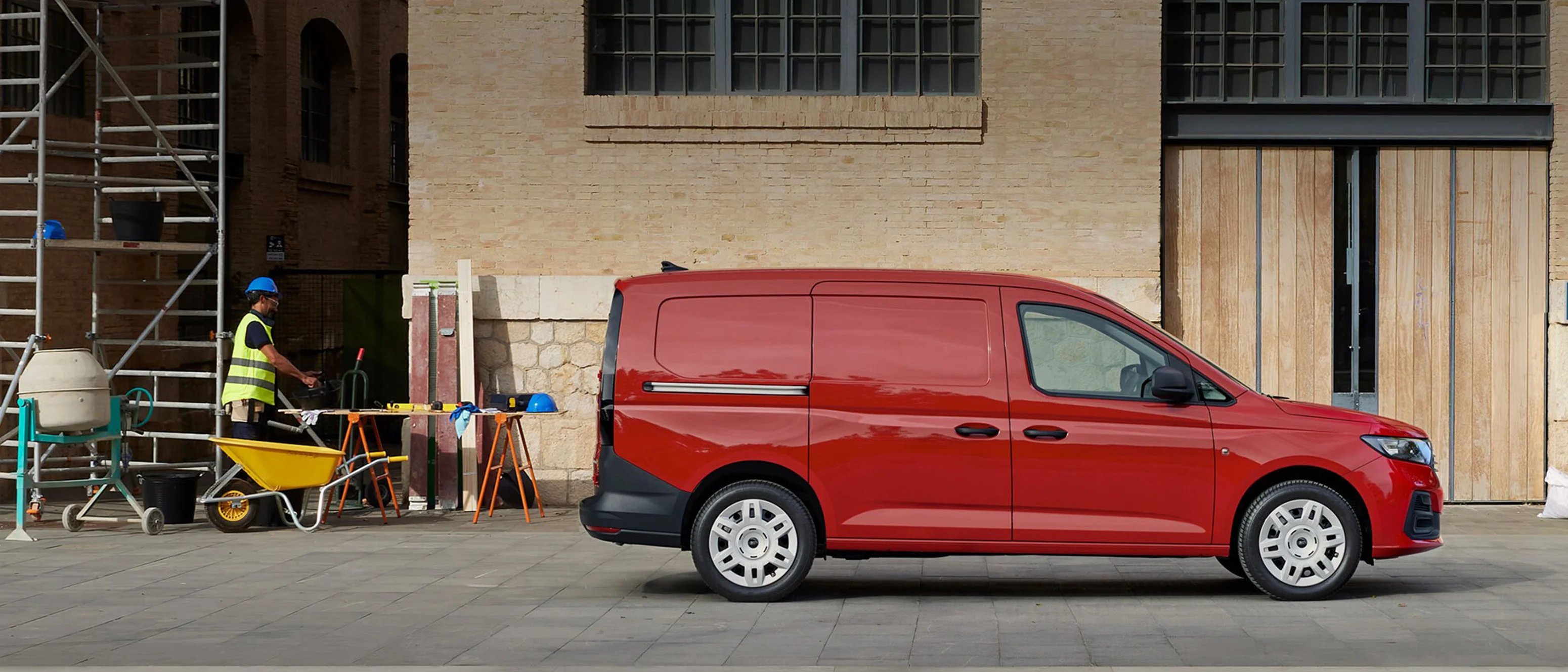 Ford Transit Connect skydedør