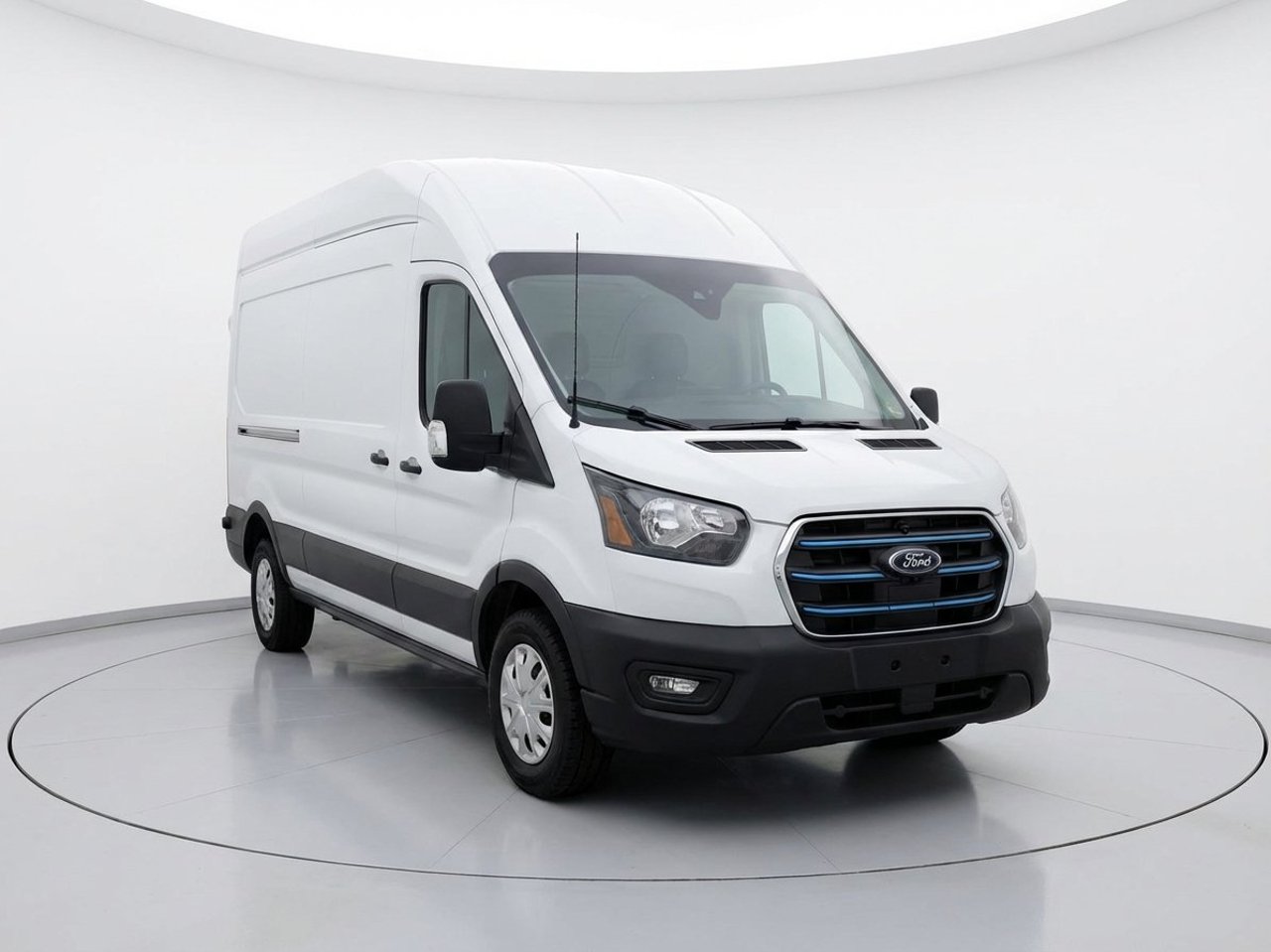 Billede af en Ford E-Transit