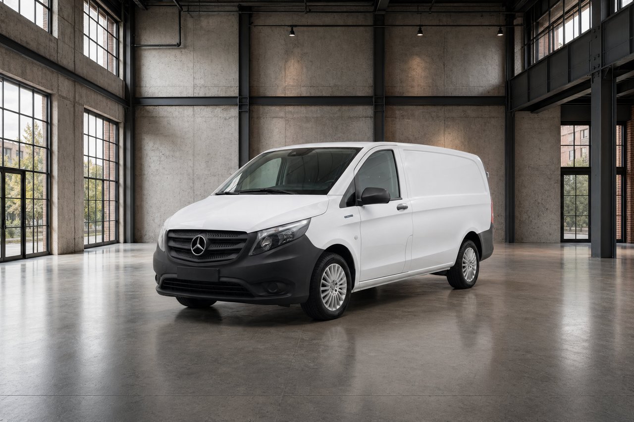 Billede af en Mercedes eVito