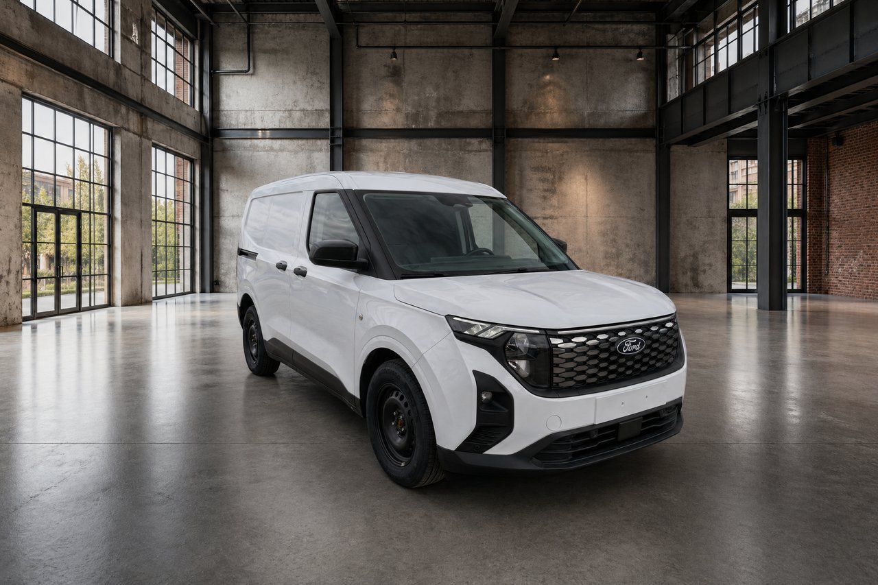 Billede af en Ford E-Transit Courier