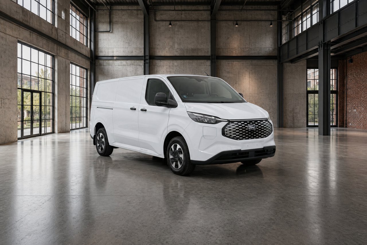 Billede af en 2026 Ford E-Transit Custom