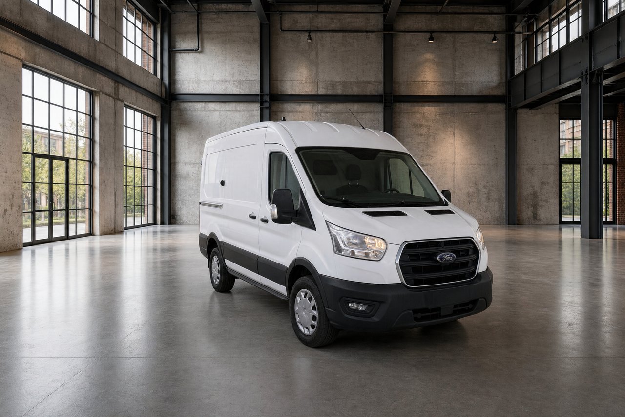 Billede af en Ford Transit