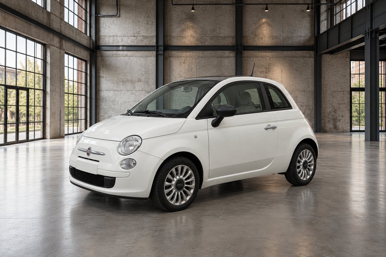 Billede af en Fiat 500