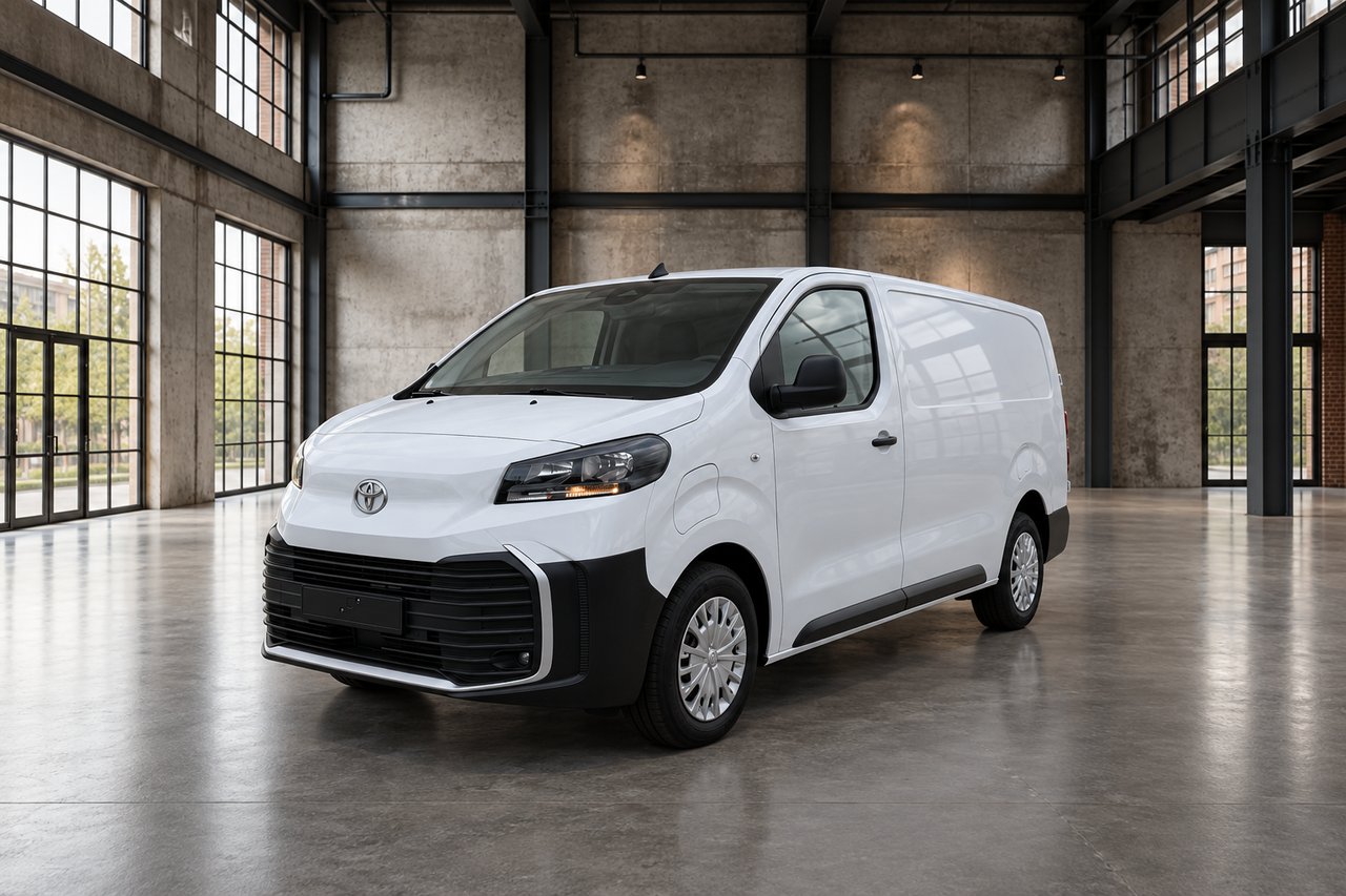 Billede af en Toyota Proace Electric