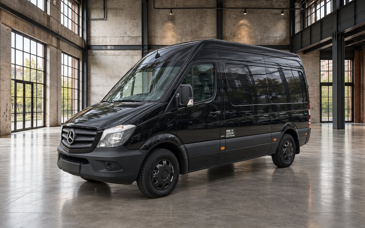 Billede af en Mercedes Sprinter