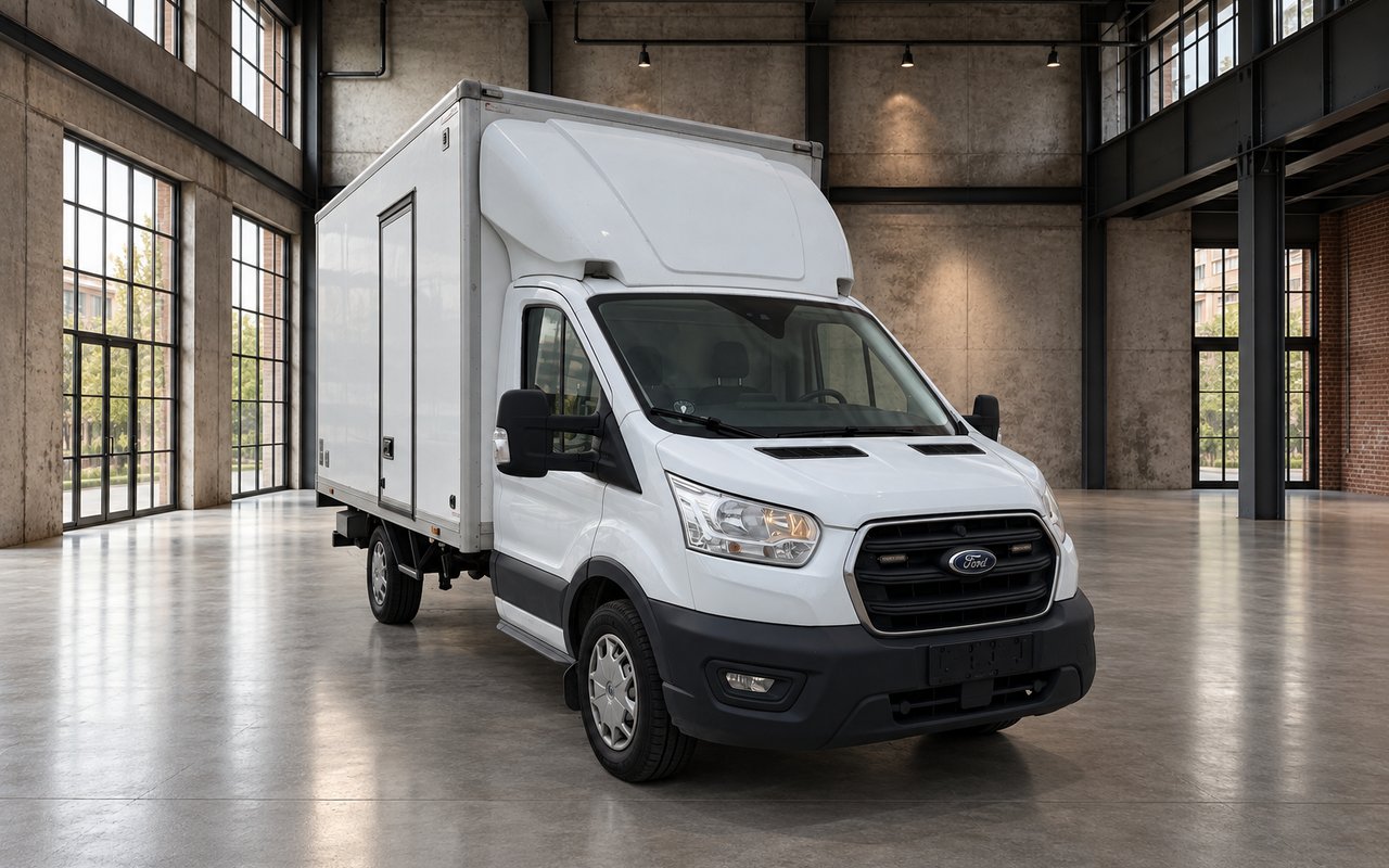 Billede af en Ford Transit