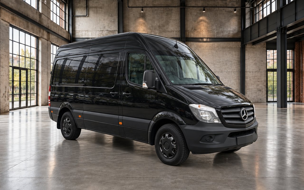 Billede af en Mercedes Sprinter