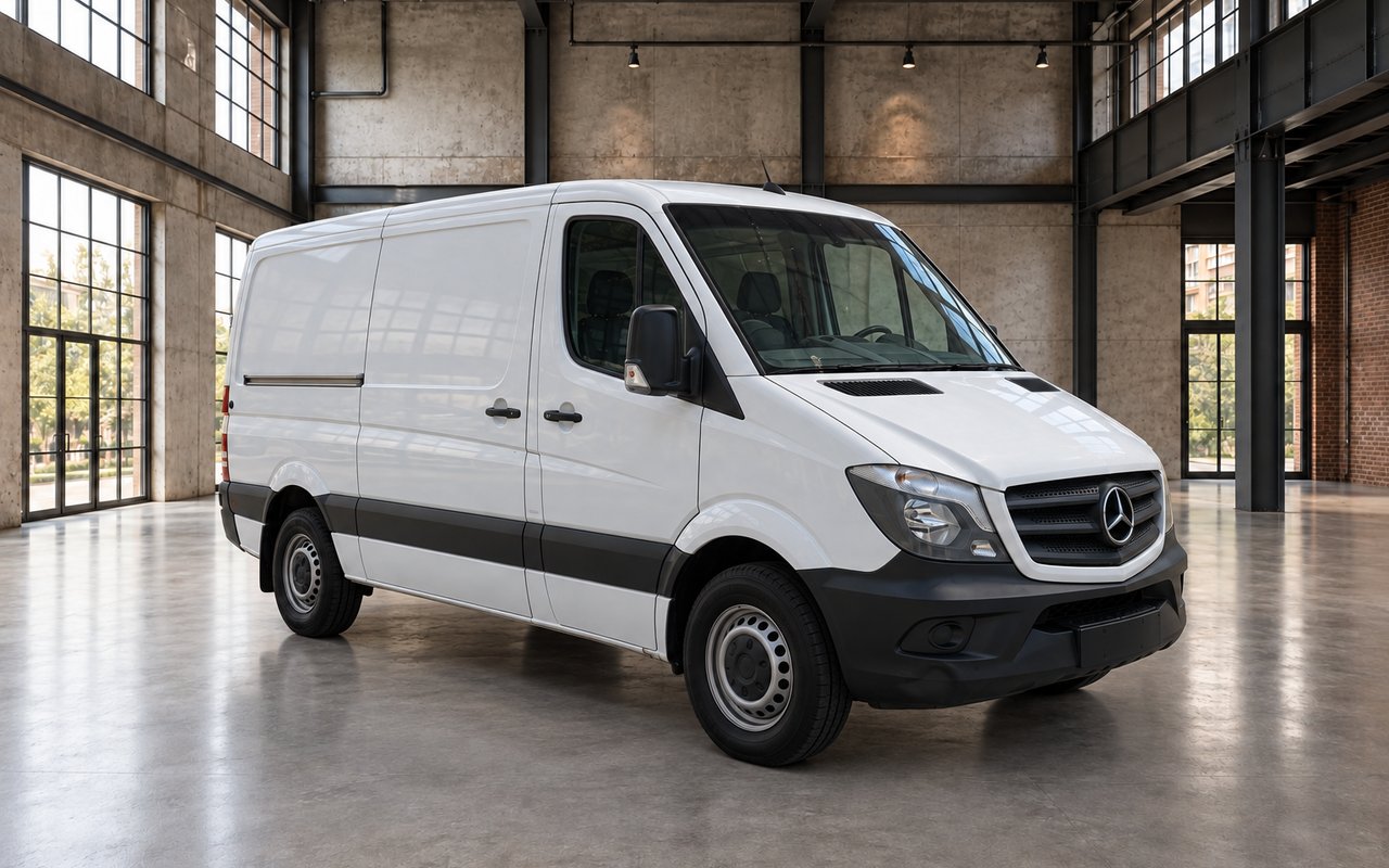 Billede af en Mercedes Sprinter