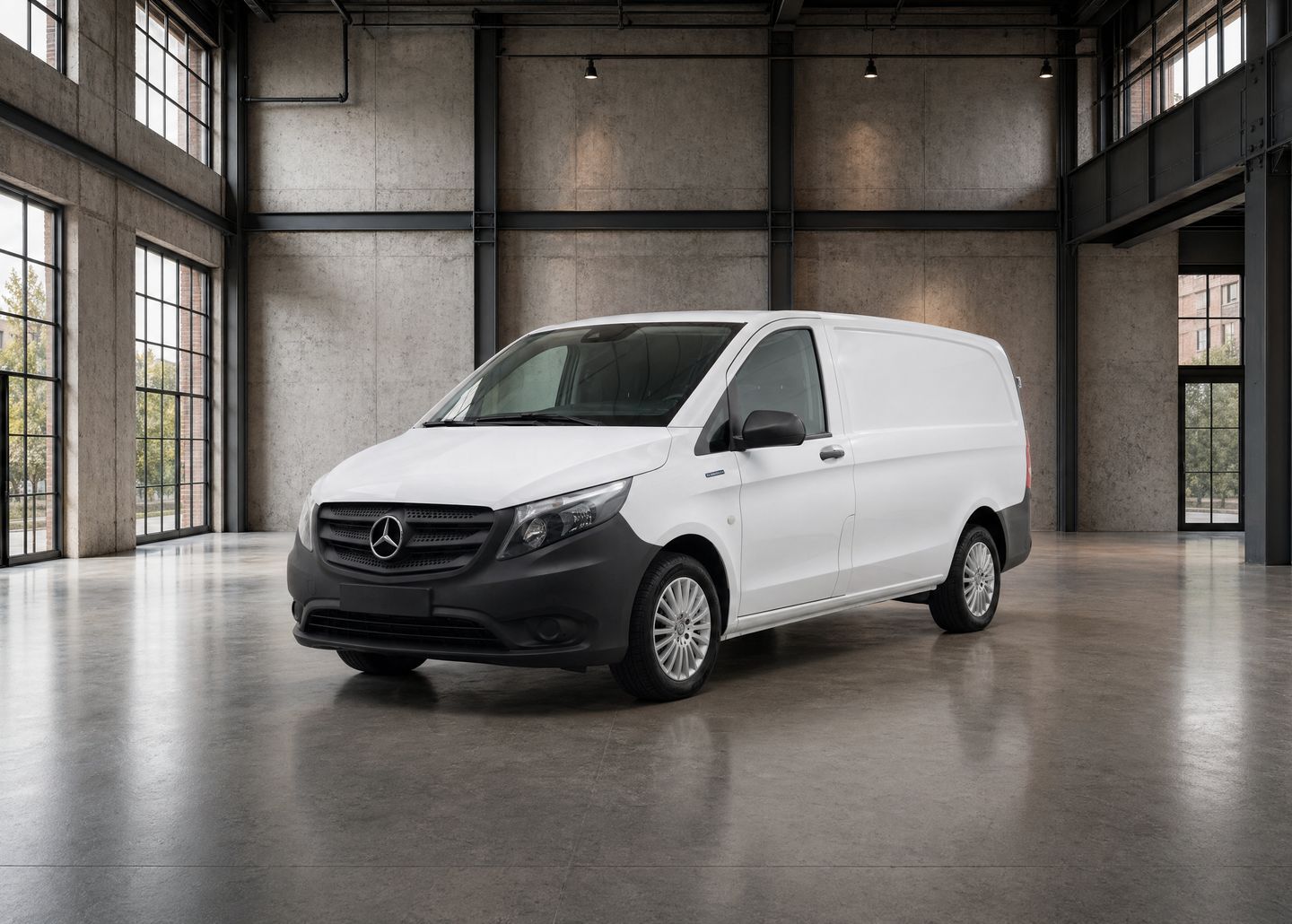 Billede af en Mercedes eVito 2025