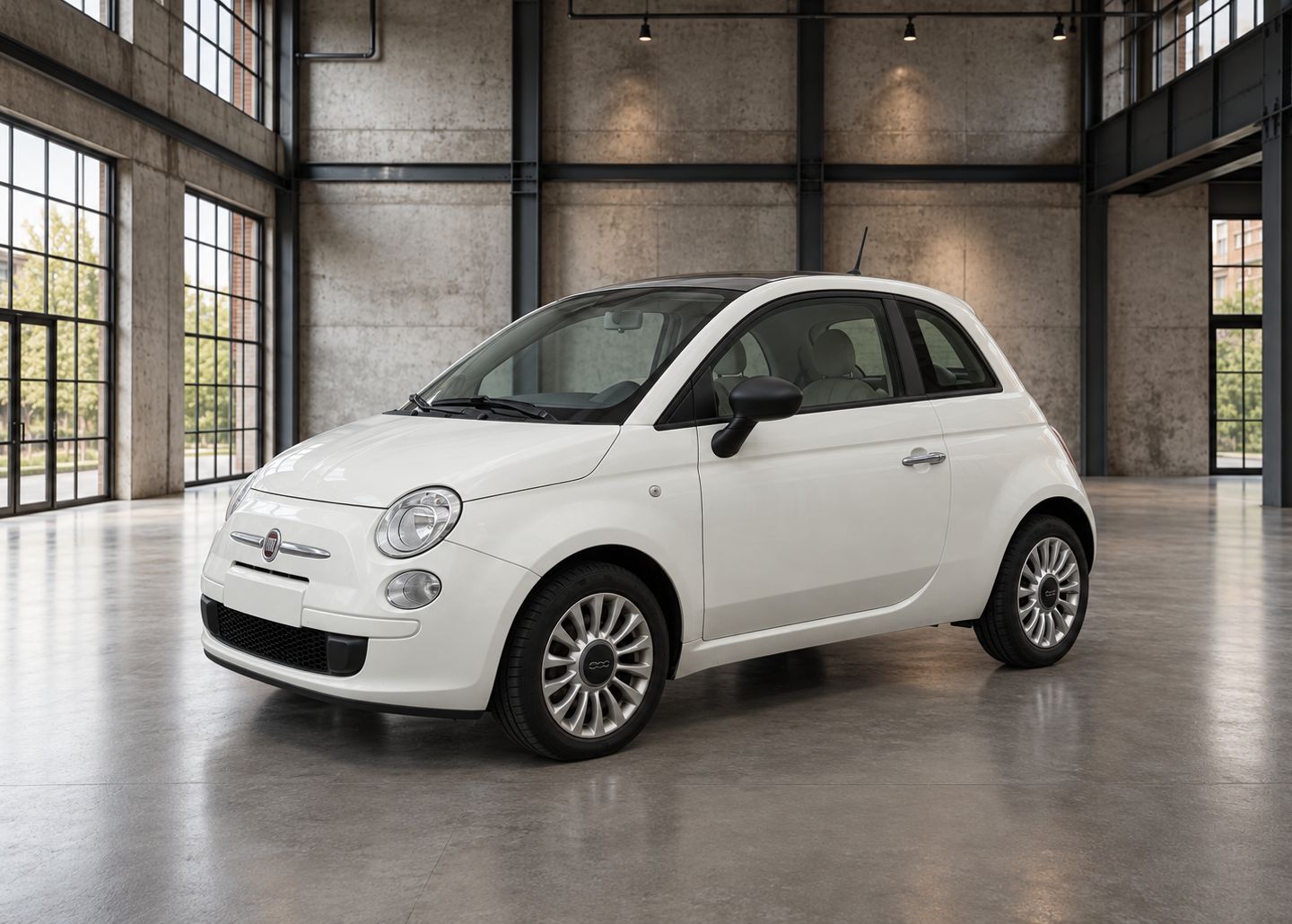 Billede af en Fiat 500 2013