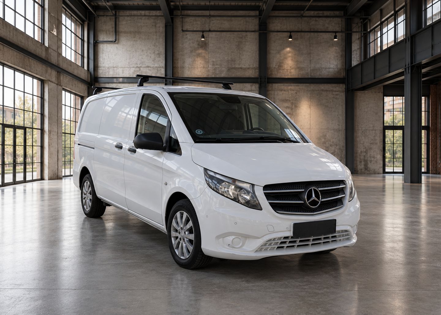 Billede af en Mercedes Vito Kassevogn 2017