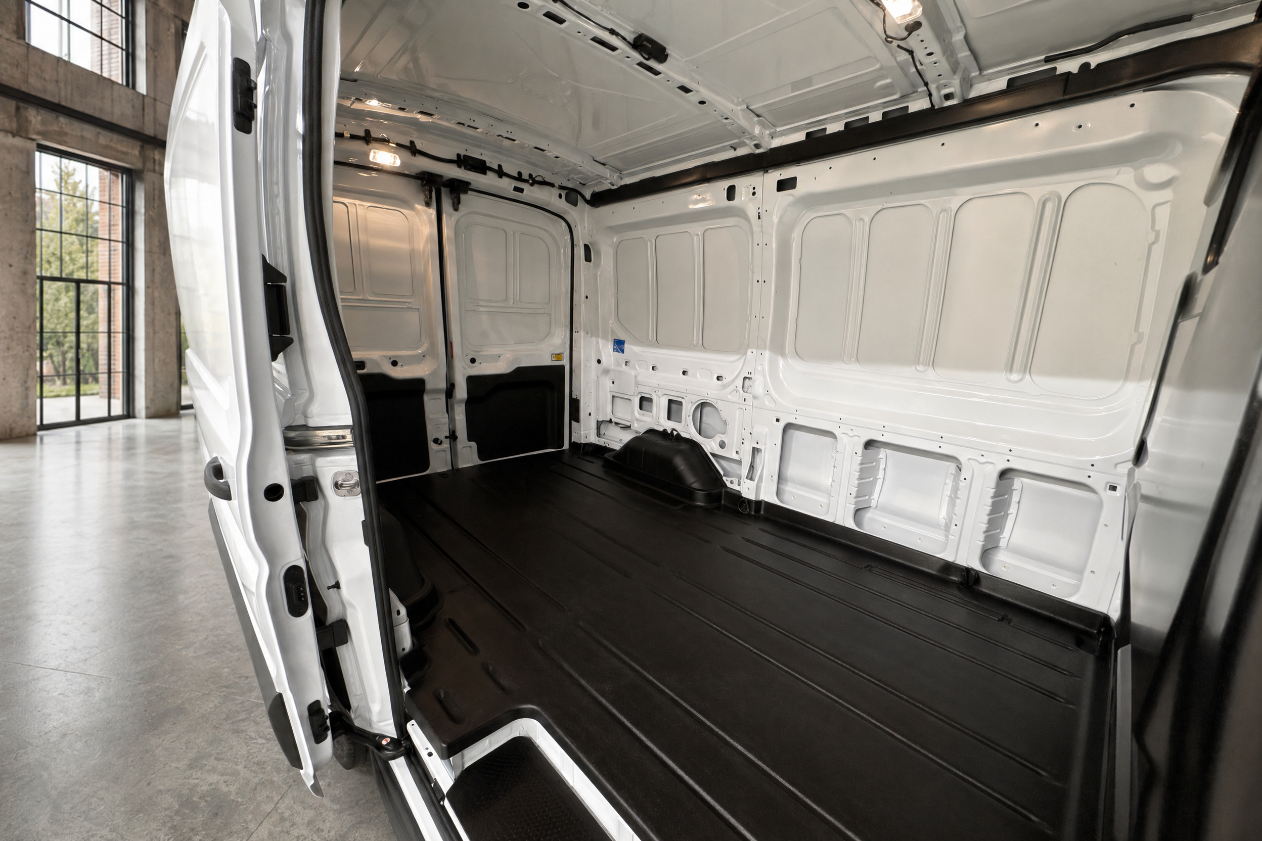 Billede af en Ford E-Transit 2024