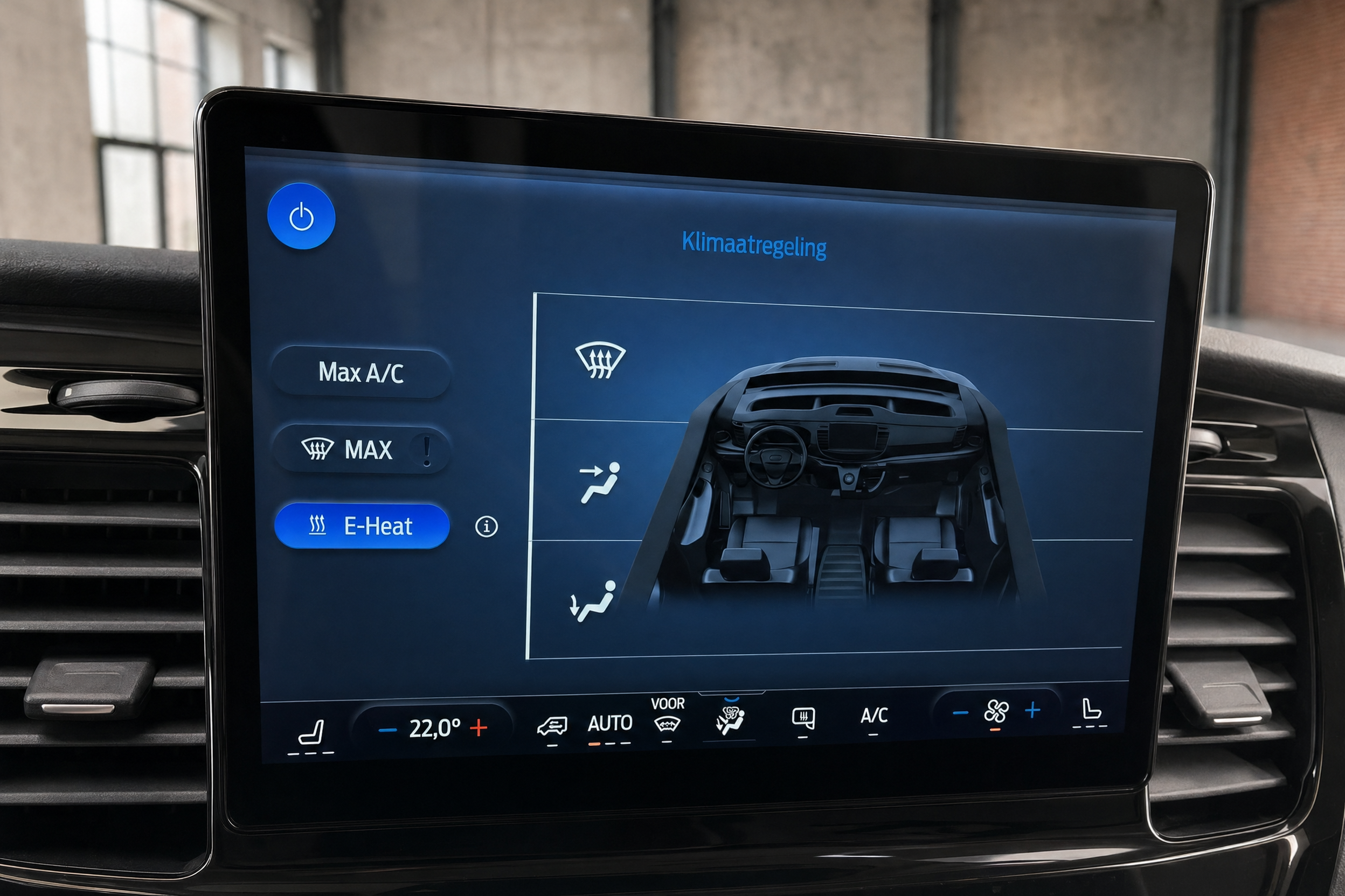 Billede af en Ford E-Transit 2024
