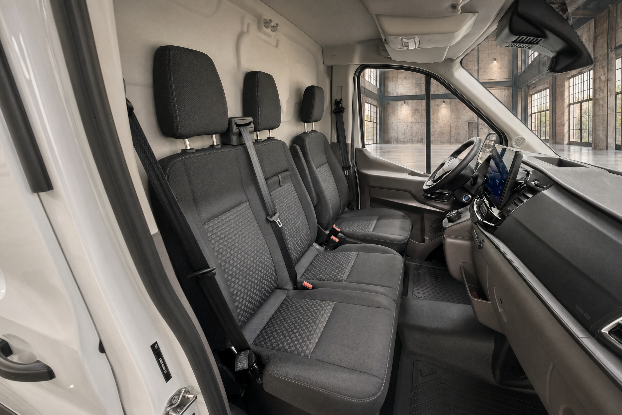 Billede af en Ford E-Transit 2024