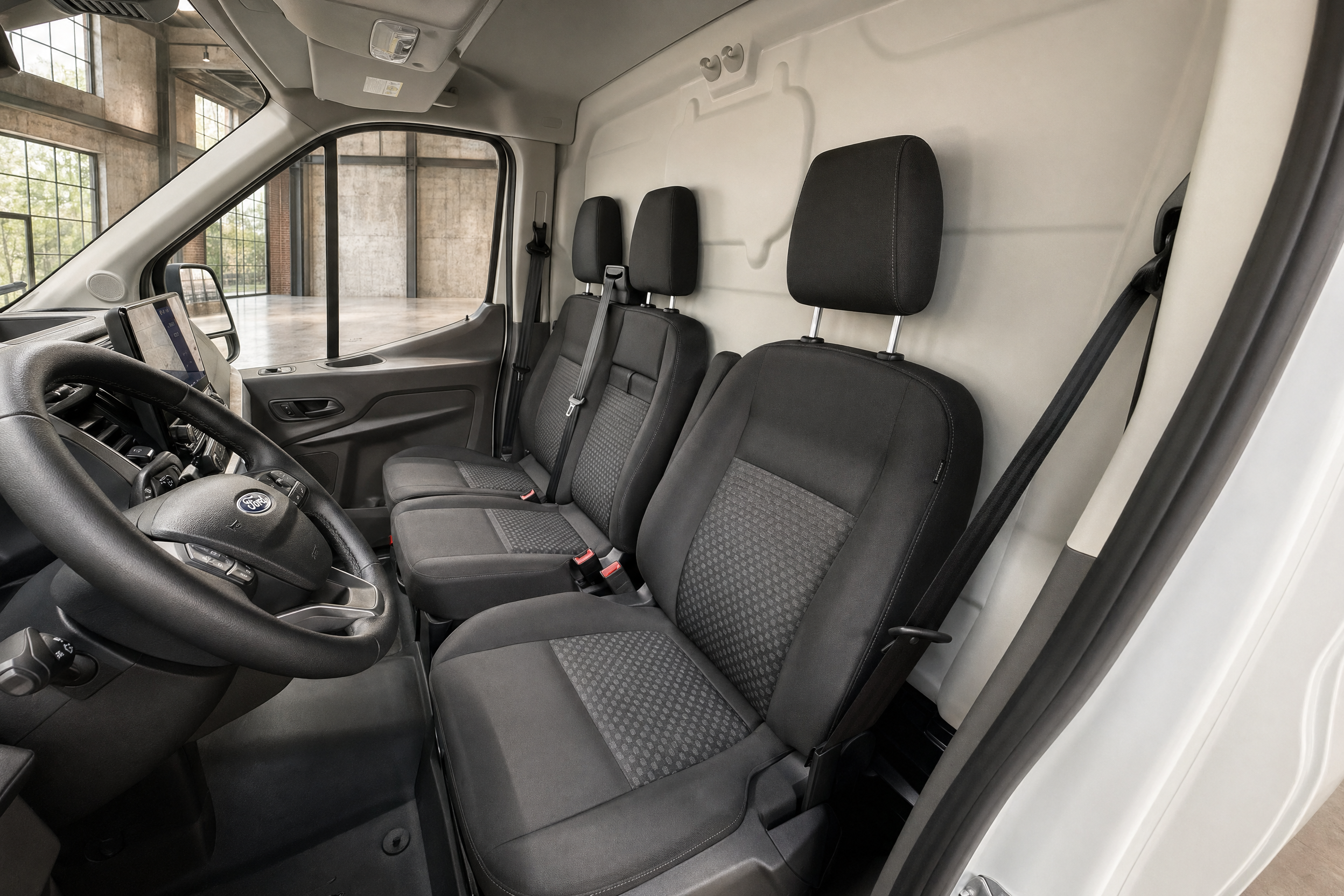 Billede af en Ford E-Transit 2024