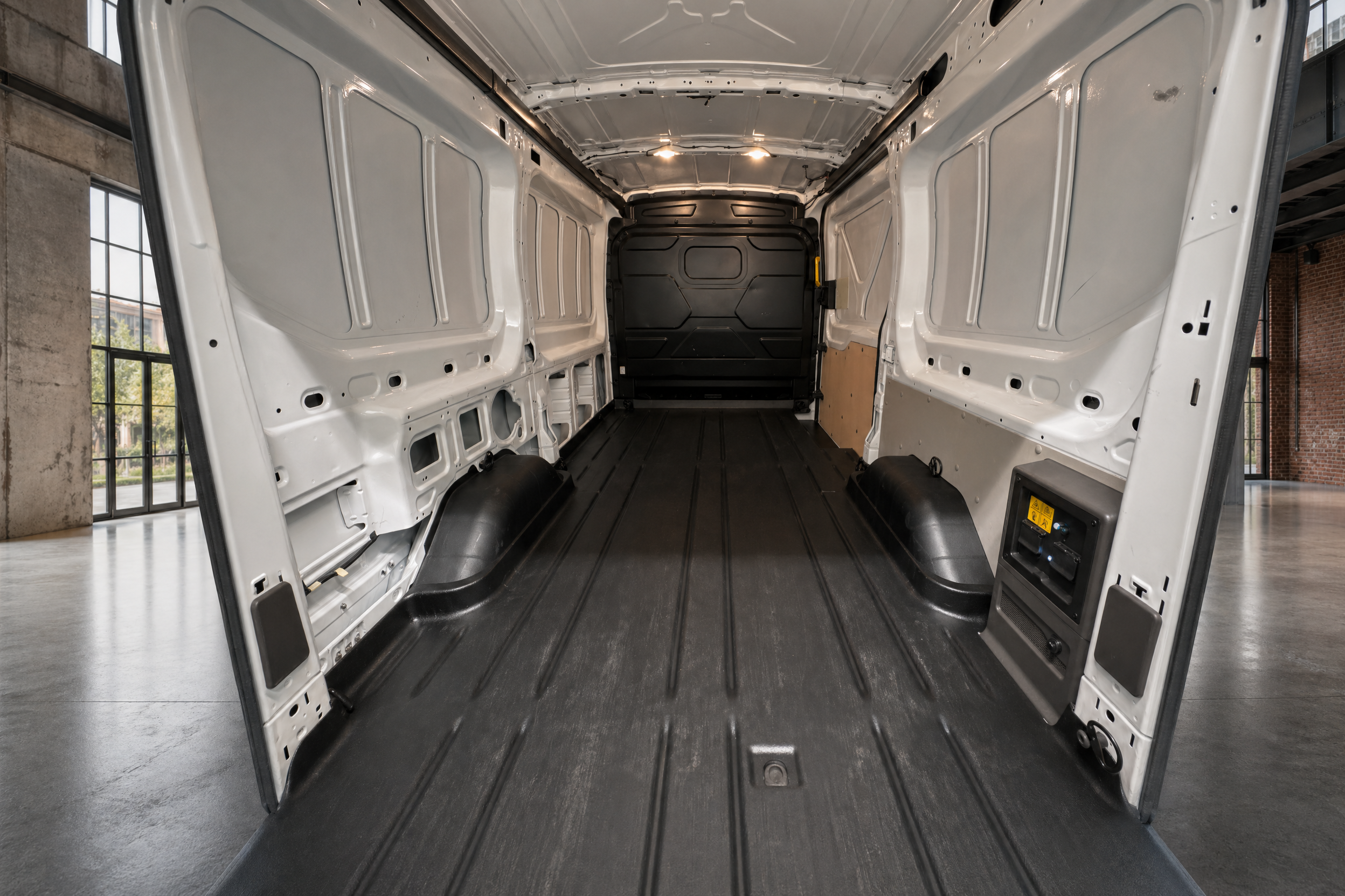 Billede af en Ford E-Transit 2024