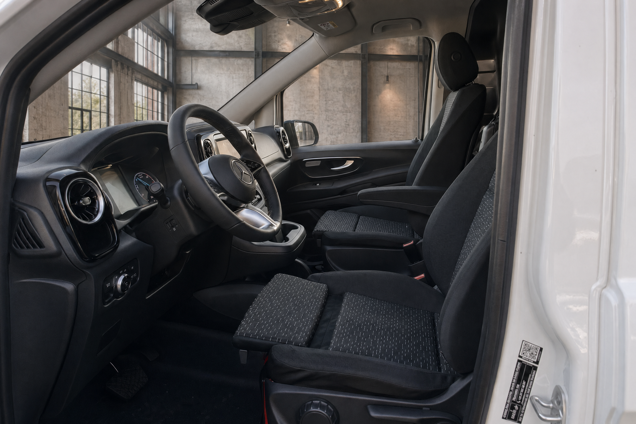 Billede af en Mercedes eVito 2025