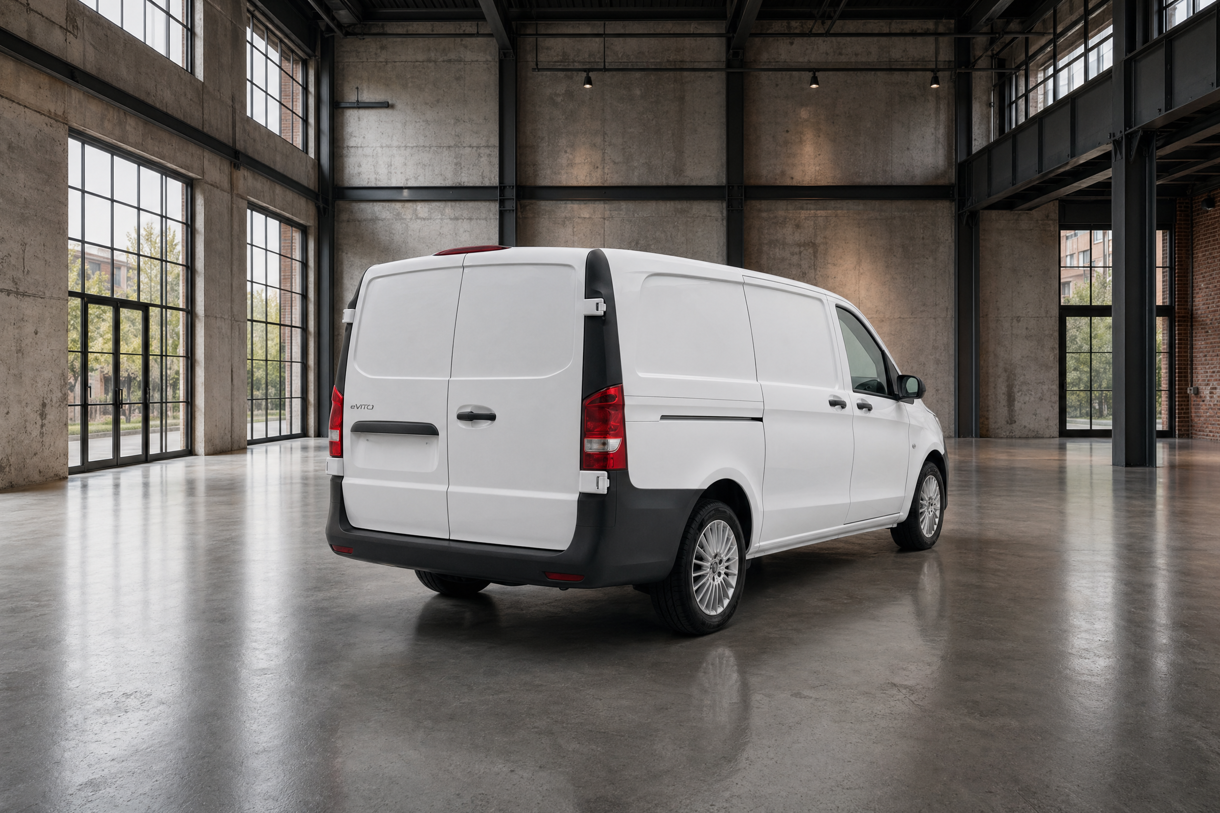 Billede af en Mercedes eVito 2025