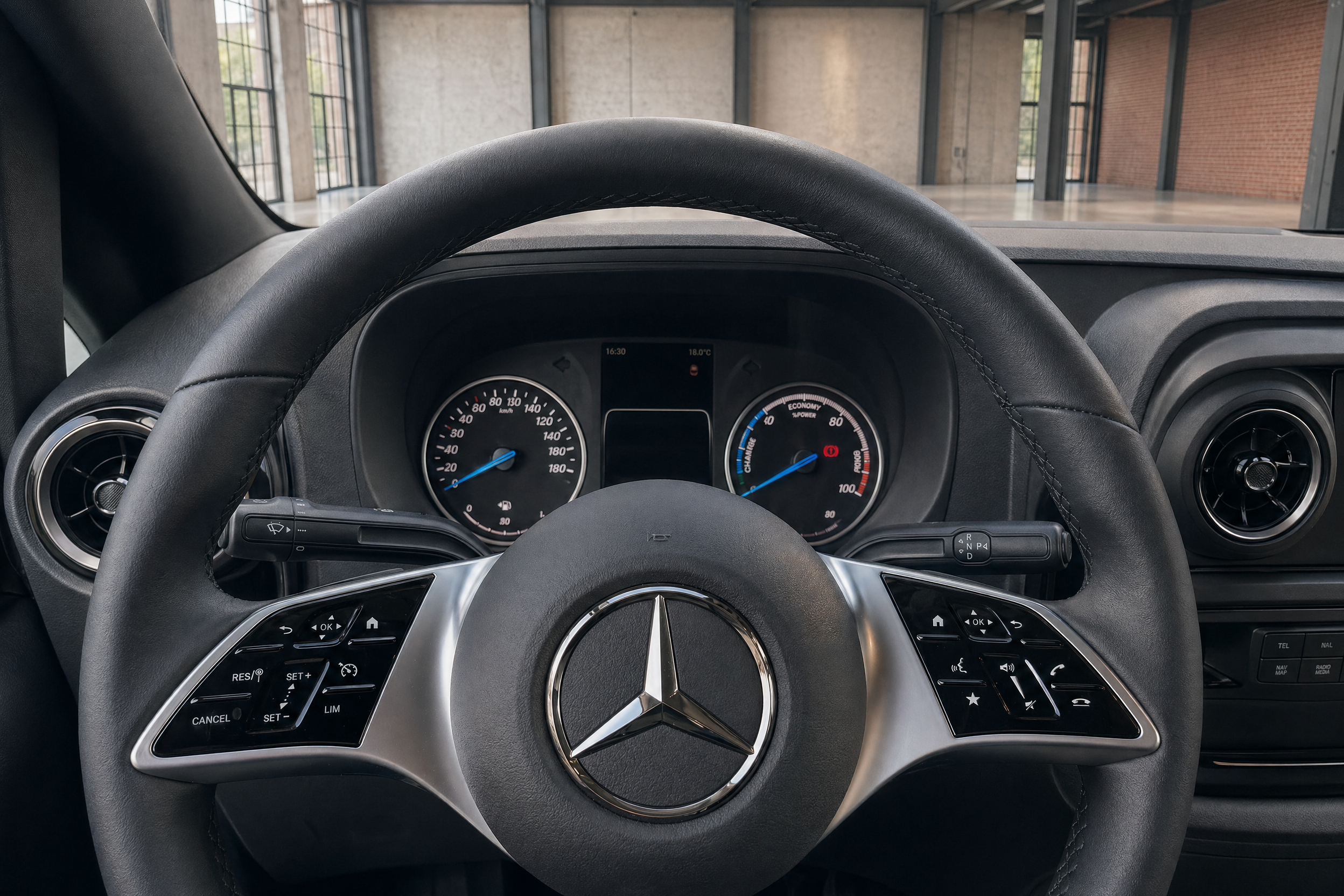 Billede af en Mercedes eVito 2025