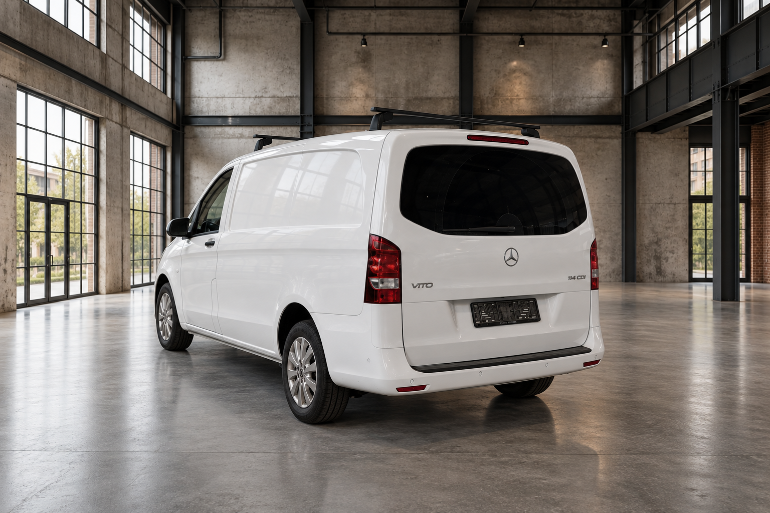 Billede af en Mercedes Vito Kassevogn 2017