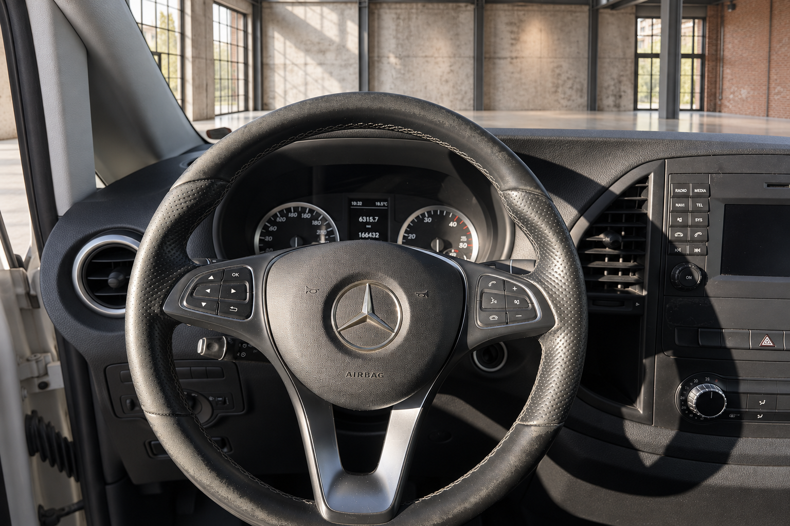 Billede af en Mercedes Vito Kassevogn 2017