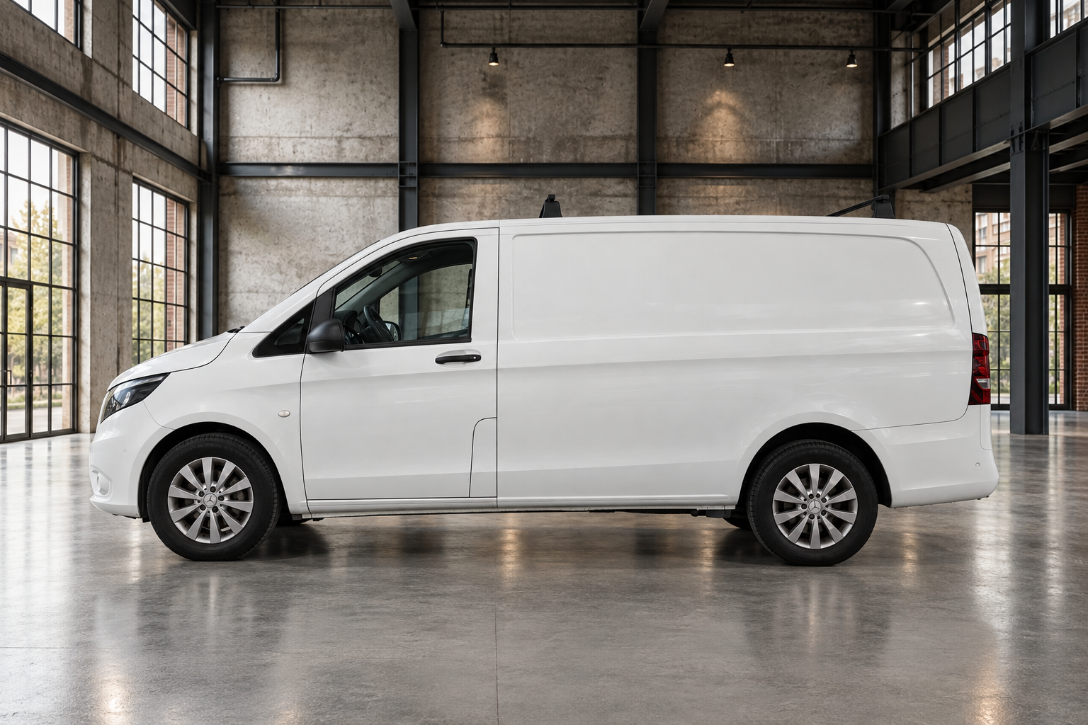 Billede af en Mercedes Vito Kassevogn 2017