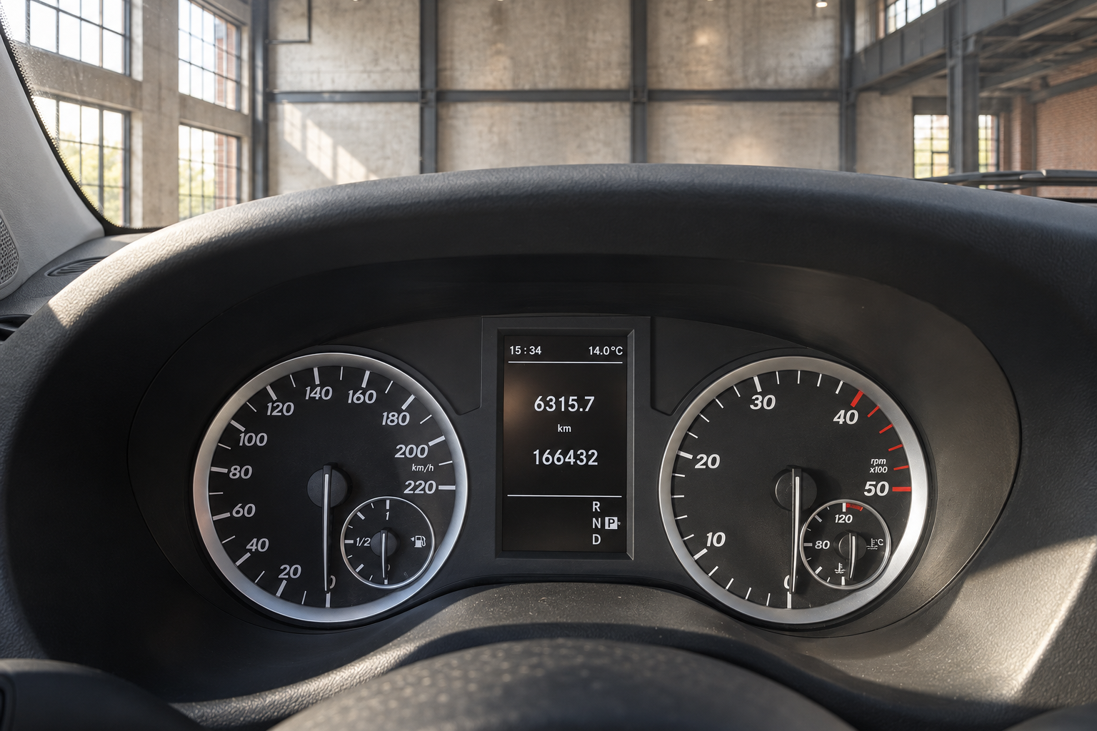 Billede af en Mercedes Vito Kassevogn 2017