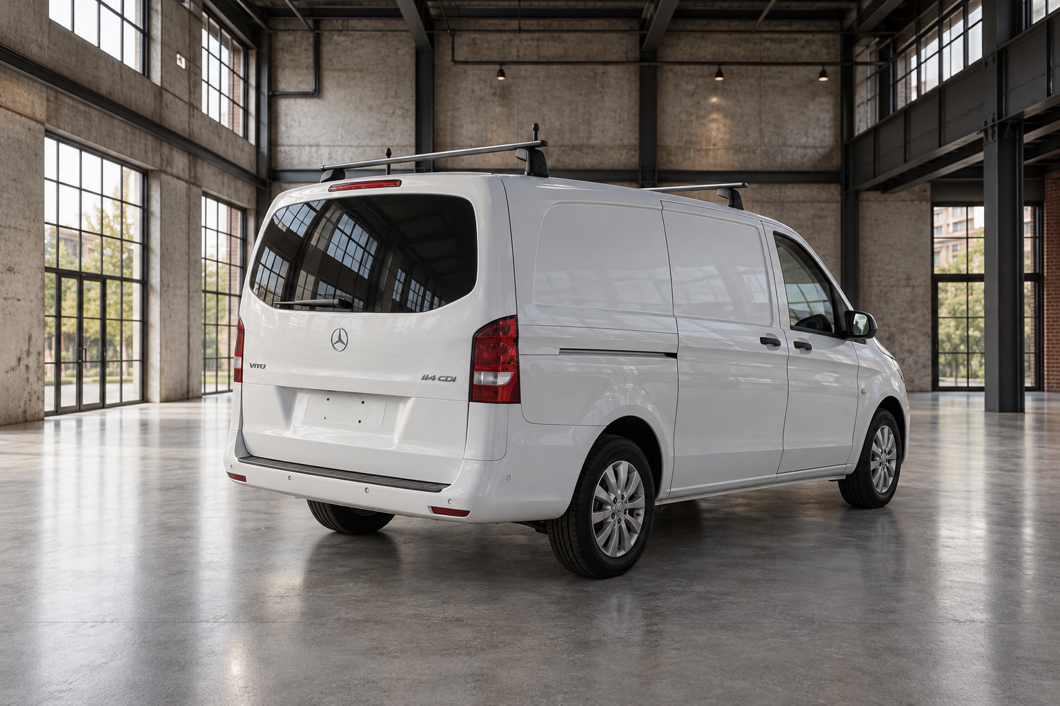 Billede af en Mercedes Vito Kassevogn 2017