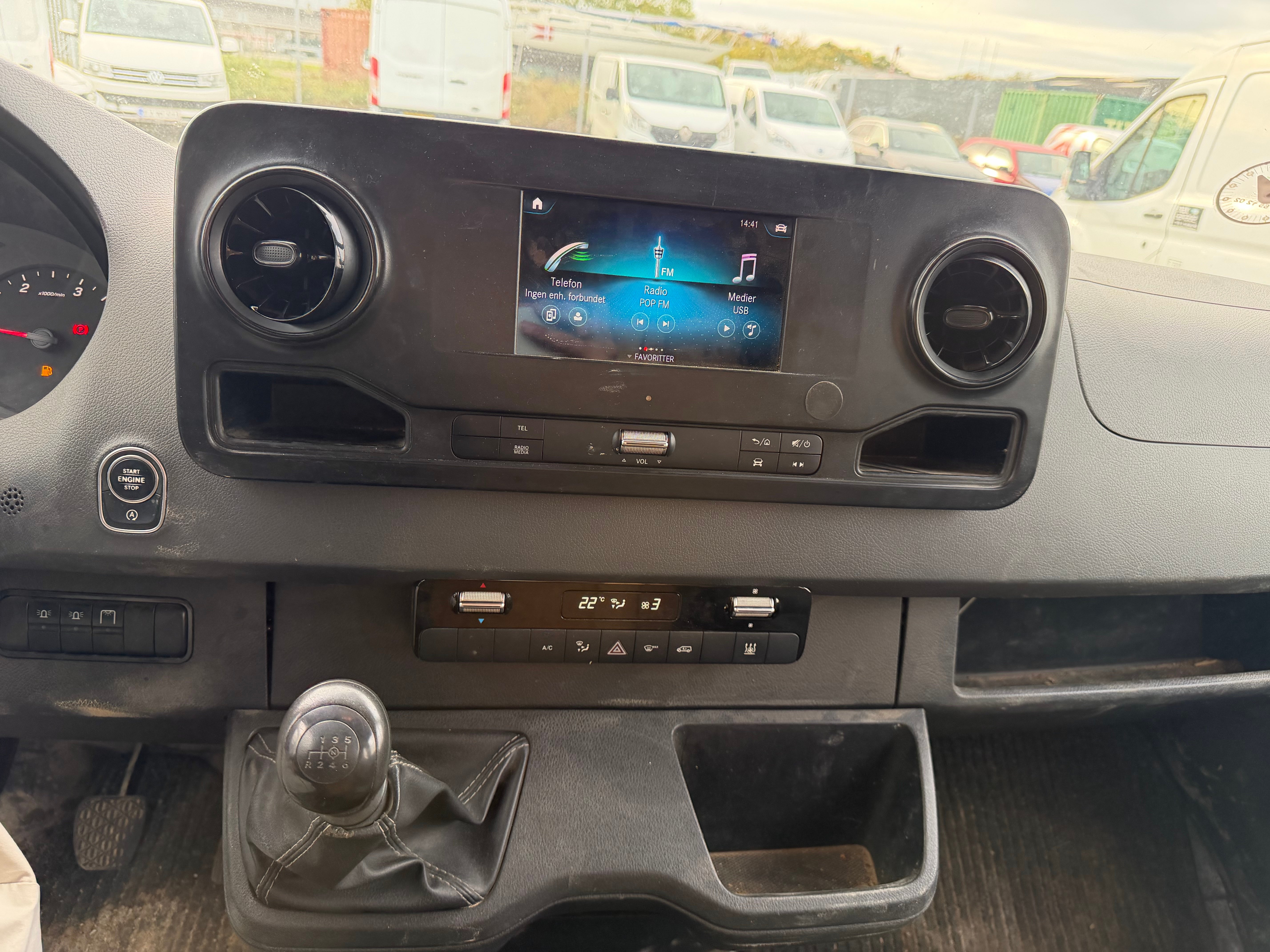 Billede af en Mercedes Sprinter 2018