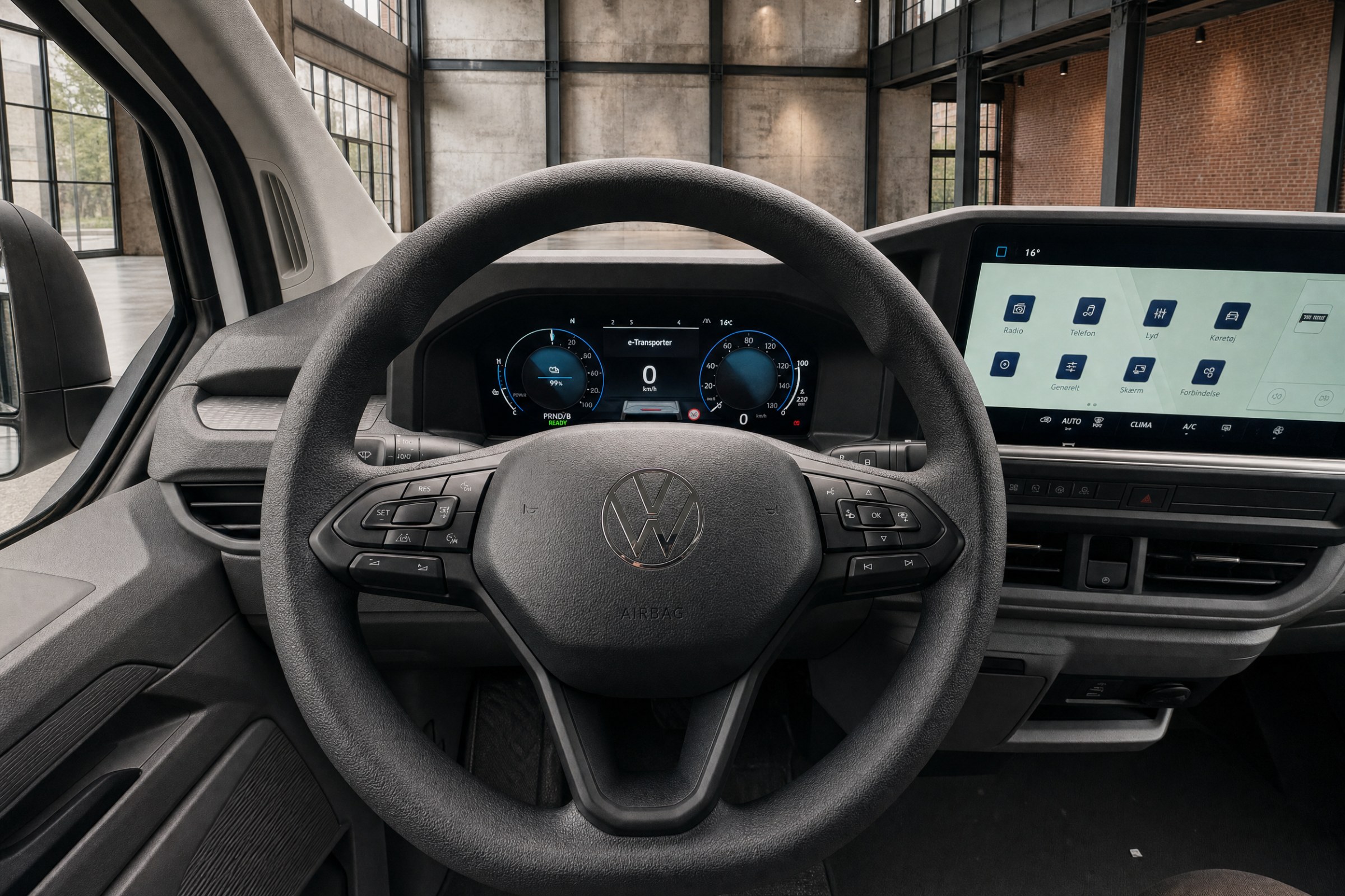 Billede af en VW e-Transporter 2025